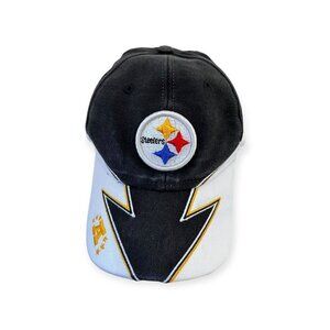 Vintage NFL Pittsburgh Steelers Fitted Embroidered Strapback Hat